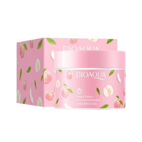 Bioaqua Peach Extract Fruit Acid Exfoliating Face Gel Cream 140g - Renew & Revitalize Your Skin!