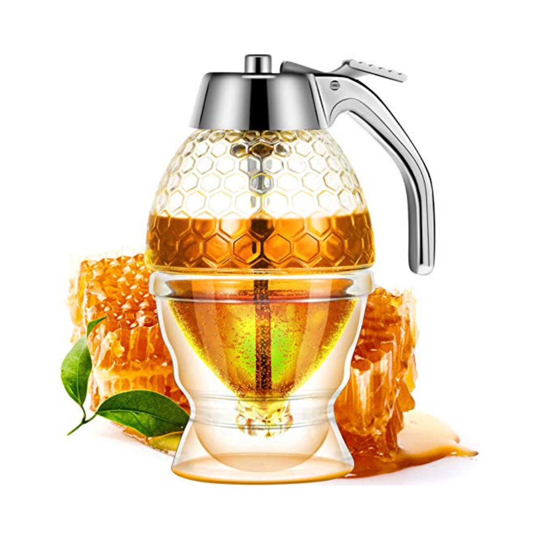 Honey Juice Syrup Dispenser Pot